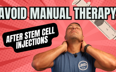 Why You Should Avoid Manual Therapy After Stem Cell Injections