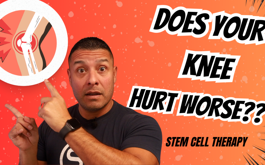 Why Does My Knee Hurt More After Stem Cell Injections?