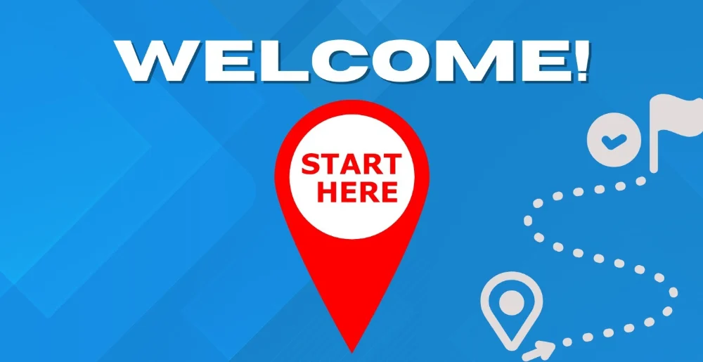 The START HERE module inside the community